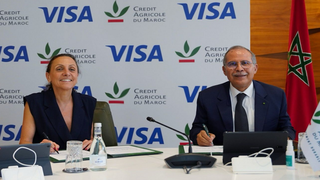 Le Crédit Agricole du Maroc et Visa renforcent leur coopération.