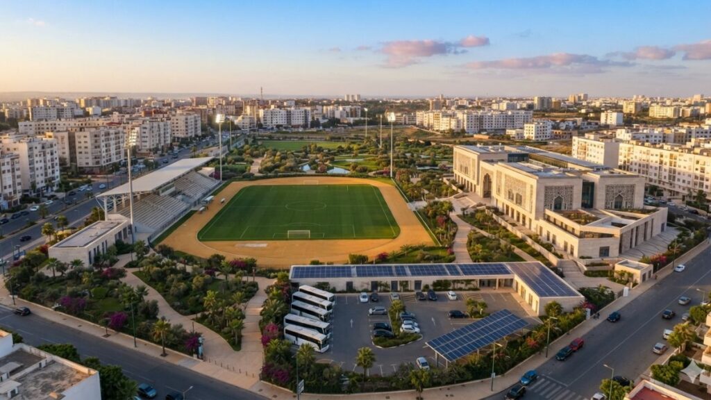 À Aïn Chock, un complexe à 50 MDH pour le Sporting Club