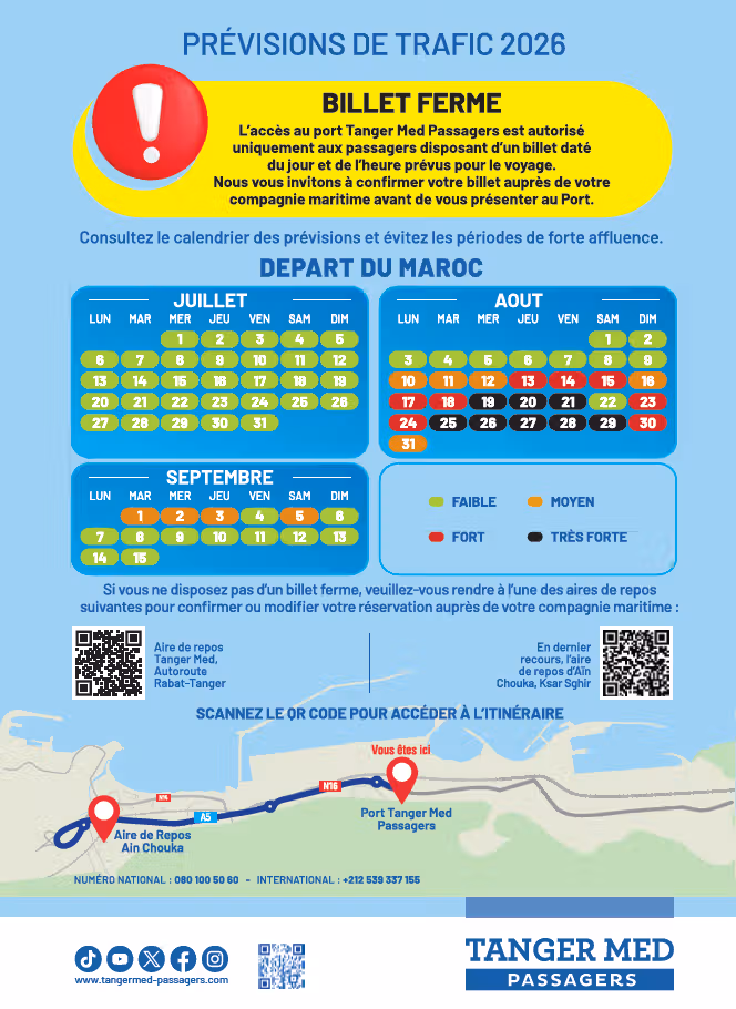Opération Marhaba 2026 : ce qui change cette année