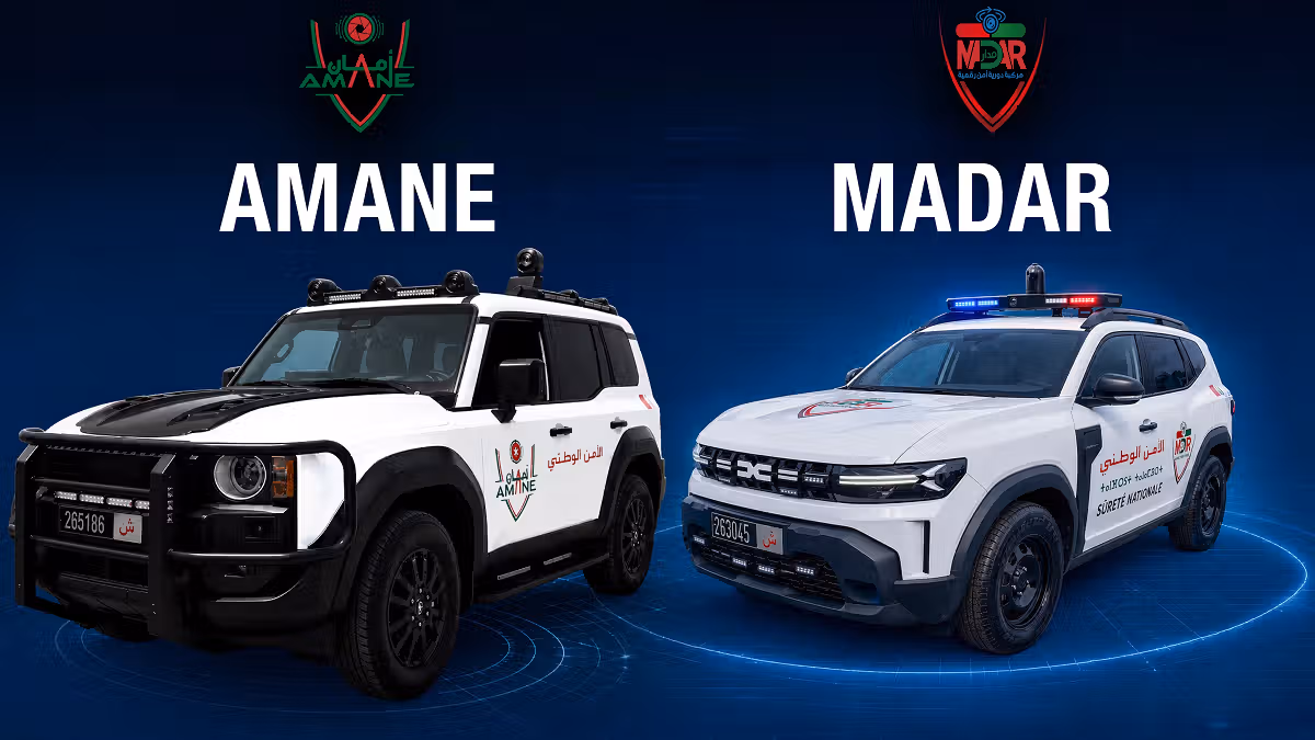 La DGSN déploie à Rabat les véhicules intelligents Aman et Madar.