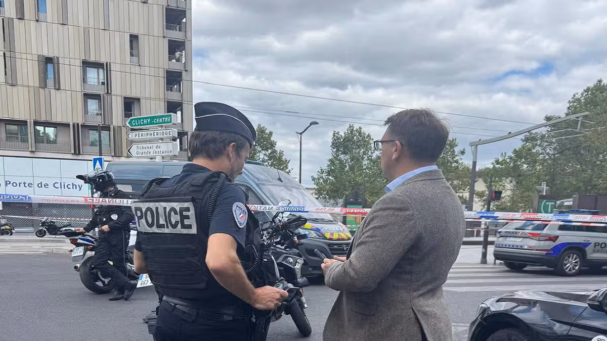 Attaque au couteau à Paris.