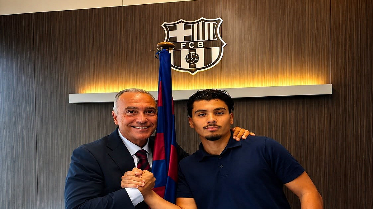Le jeune talent marocain Mahdi El Maimouni rejoint le FC Barcelone.
