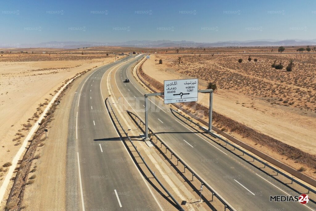 Voie express Tiznit-Dakhla : des gains de temps et de sécurité